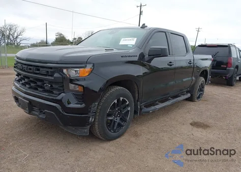 2025 Chevrolet Silverado 1500 2Wd Short Bed Custom из США, поврежденный, VIN 1GCPABEK8SZ206229